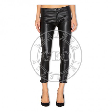 Best Seller 2016 Season Chic Leather Pants For Women